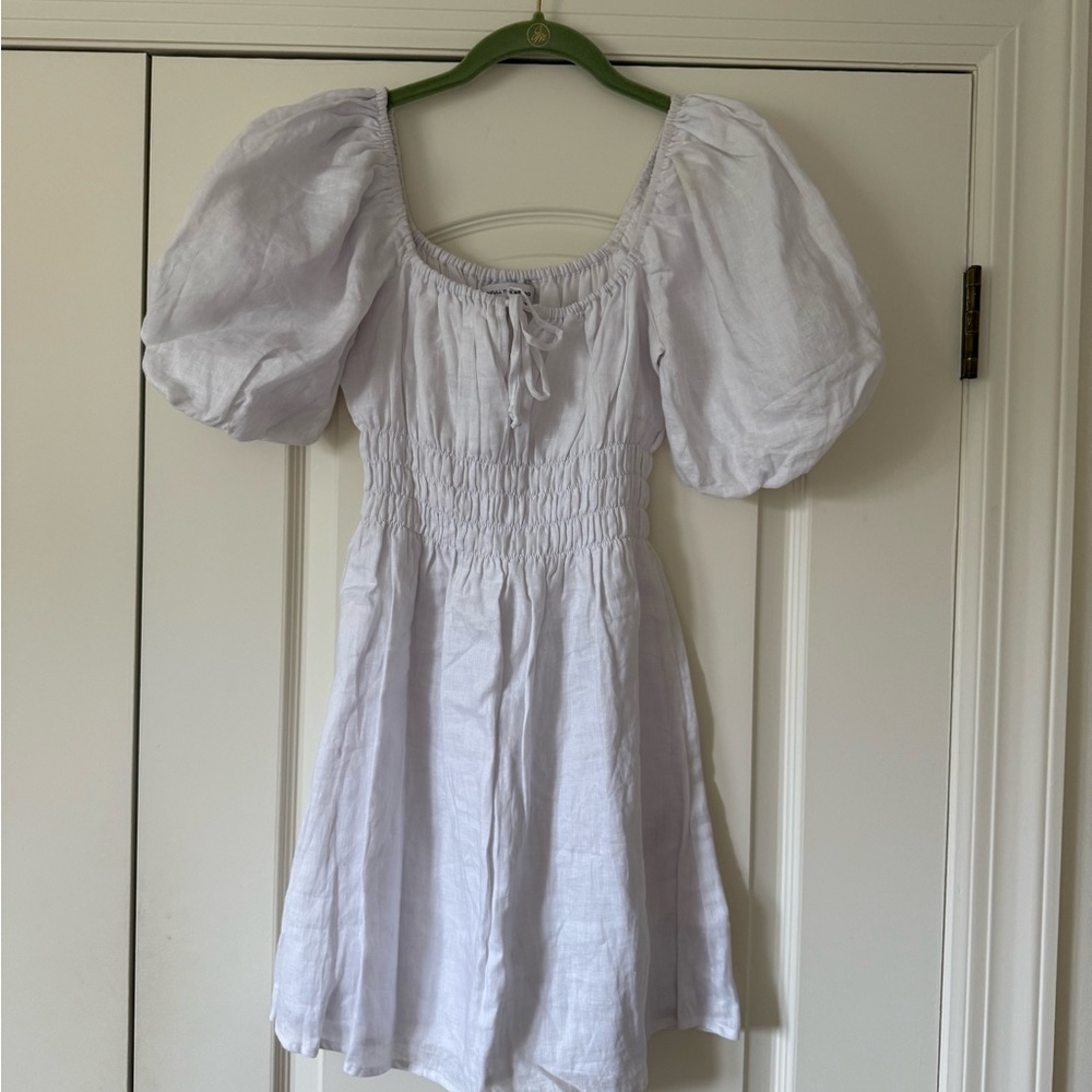 Faithfull the Brand Puff Sleeve Dress